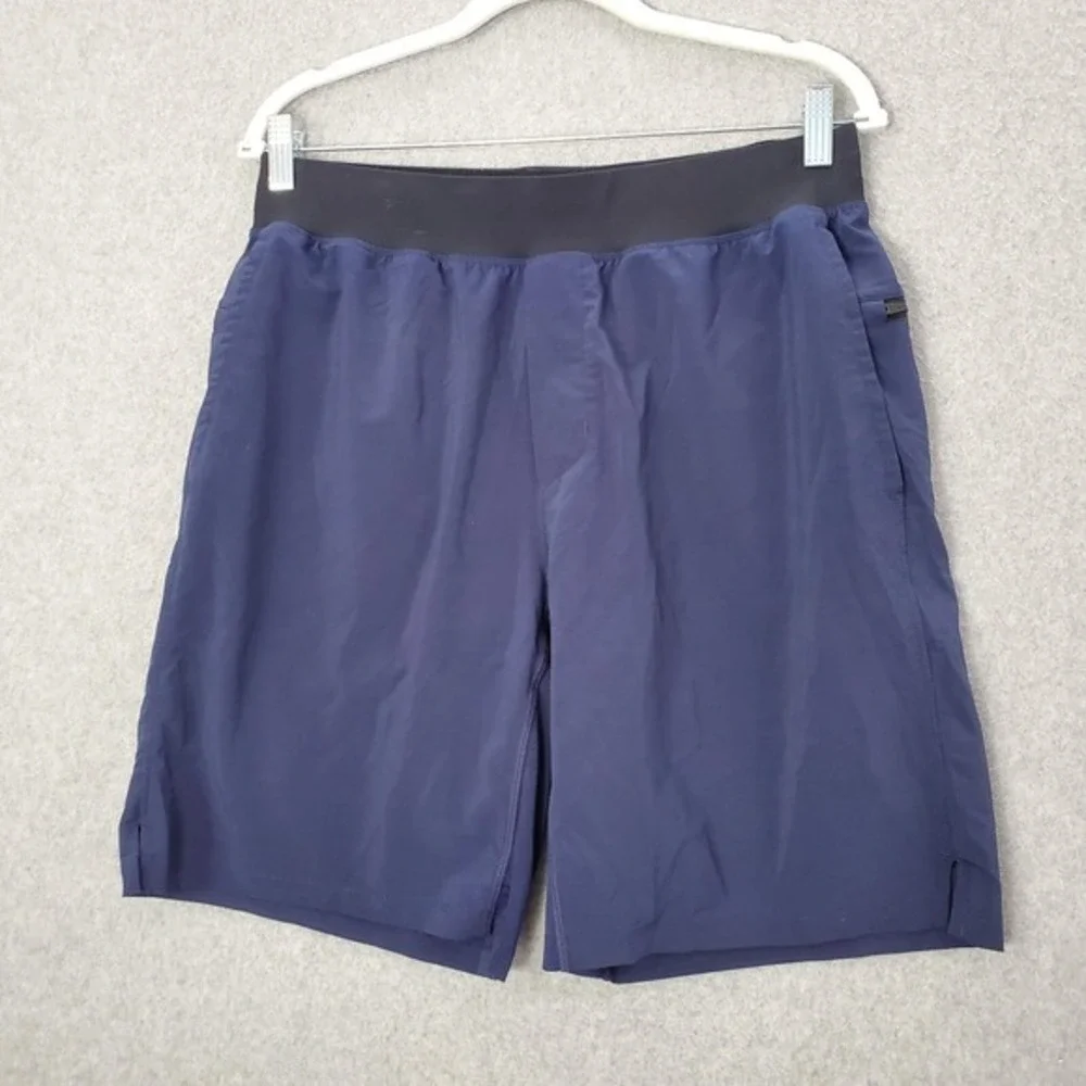 Fabletics Men Activewear Shorts‎ Large Blue The Franchise Short